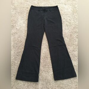 Star City Black pin stripe dress pants